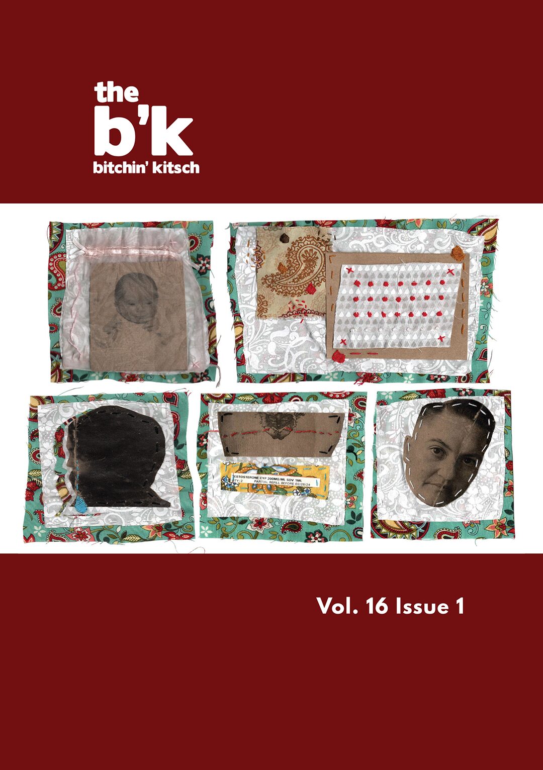 TheBK_Winter2025-Cover Cover art of The B'K Volume 16, Issue 1 with a slow stitch comic on the cover